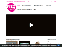 Tablet Screenshot of fizzcreations.com